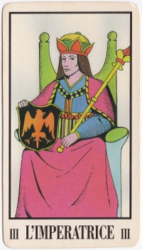 Tarocchi: la carta dell'Imperatrice.